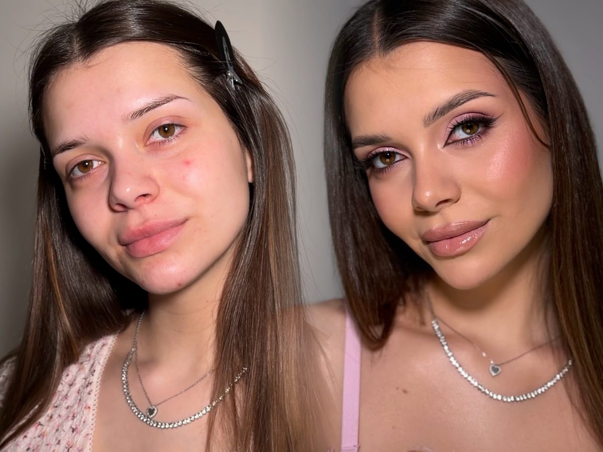 Makijaż przed i po – Klaudia Czech